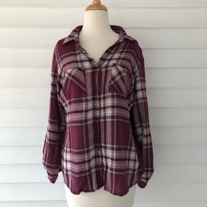 Knox Rose plaid top